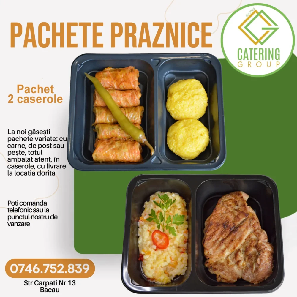 Pachet praznic 2 caserole ceafa