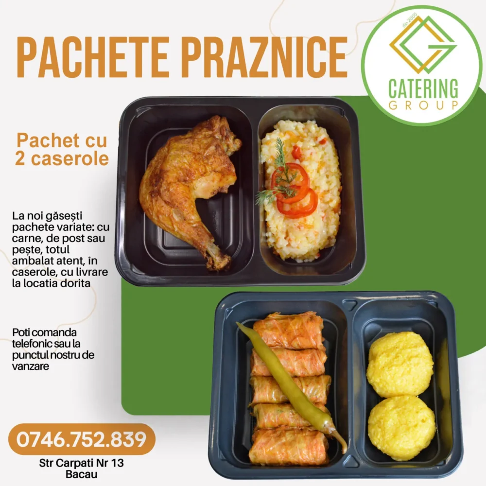 Pachet praznic 2 caserole pulpa