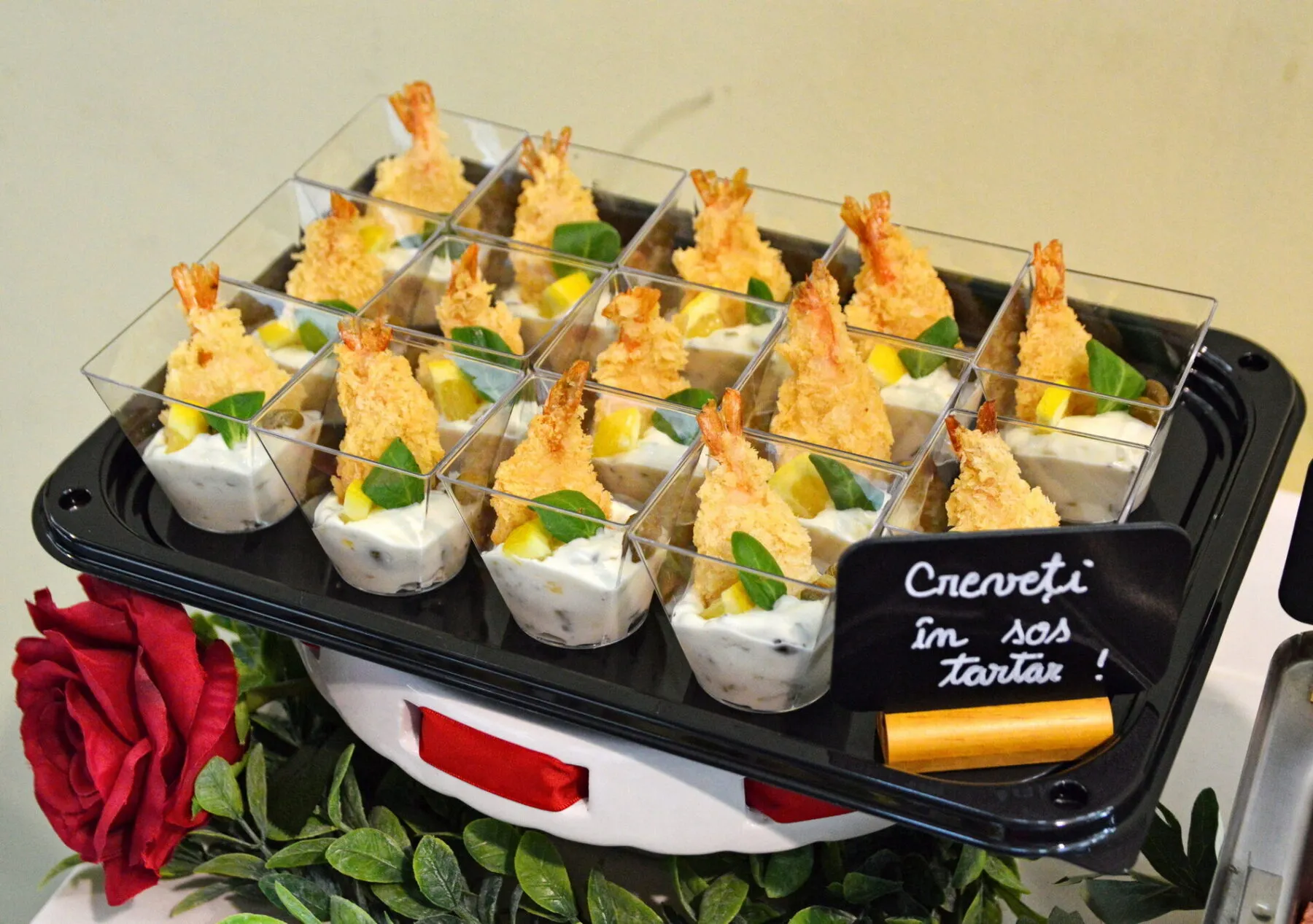 Galerie Foto 41 creveti sos tartar catering bacau