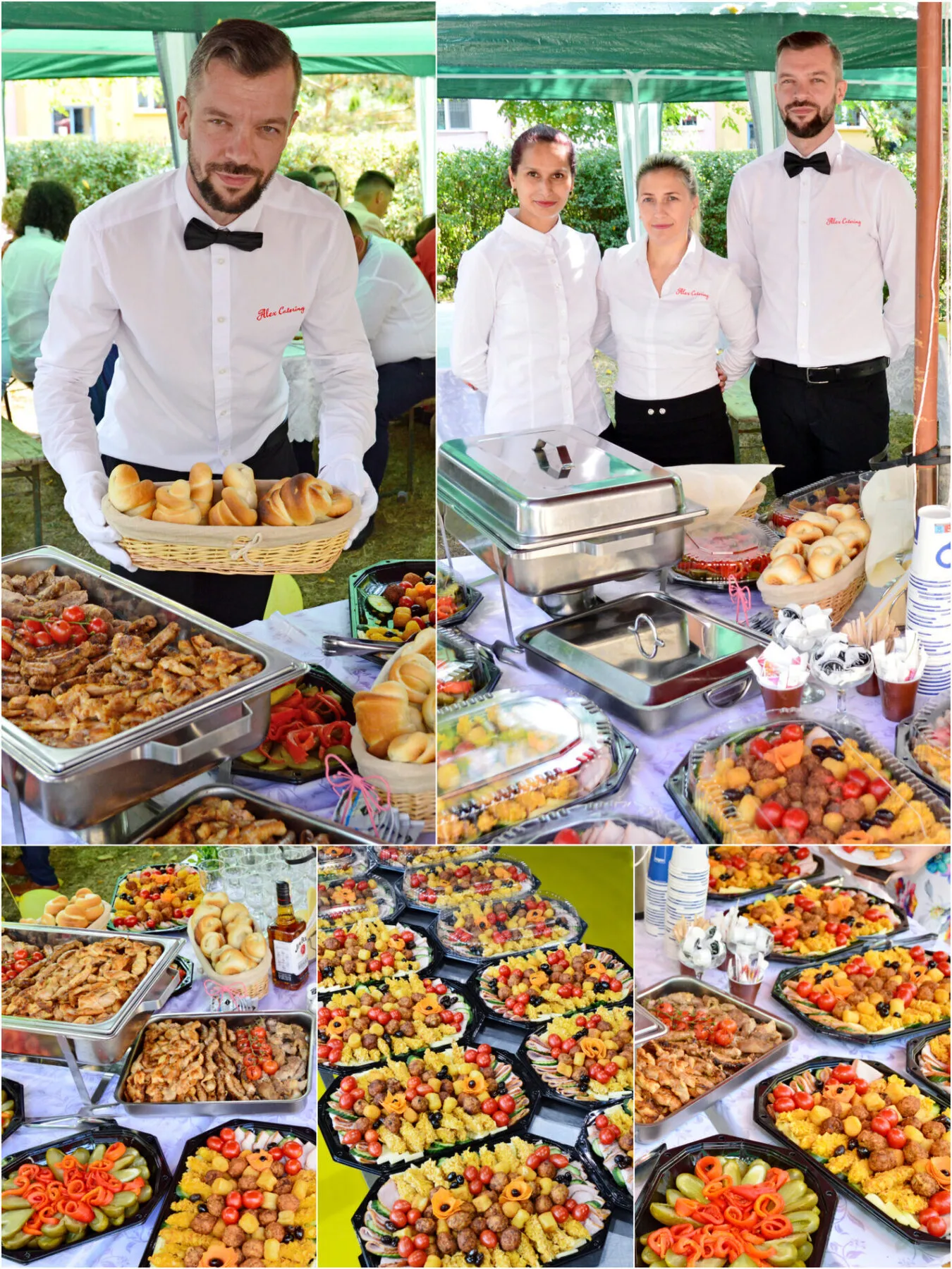 Galerie Foto 42 echipa catering servire exterior bacau