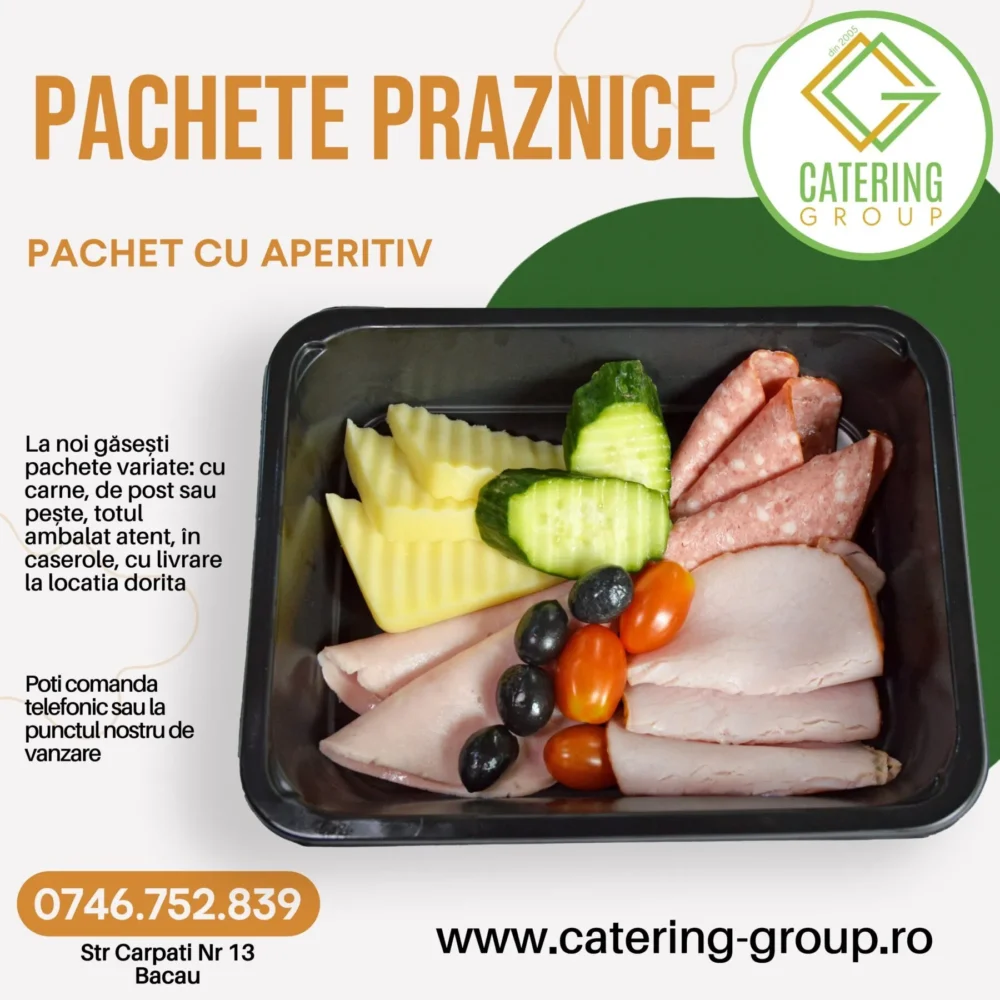 Pachet Praznic - Platou Aperitiv Rece Asortat