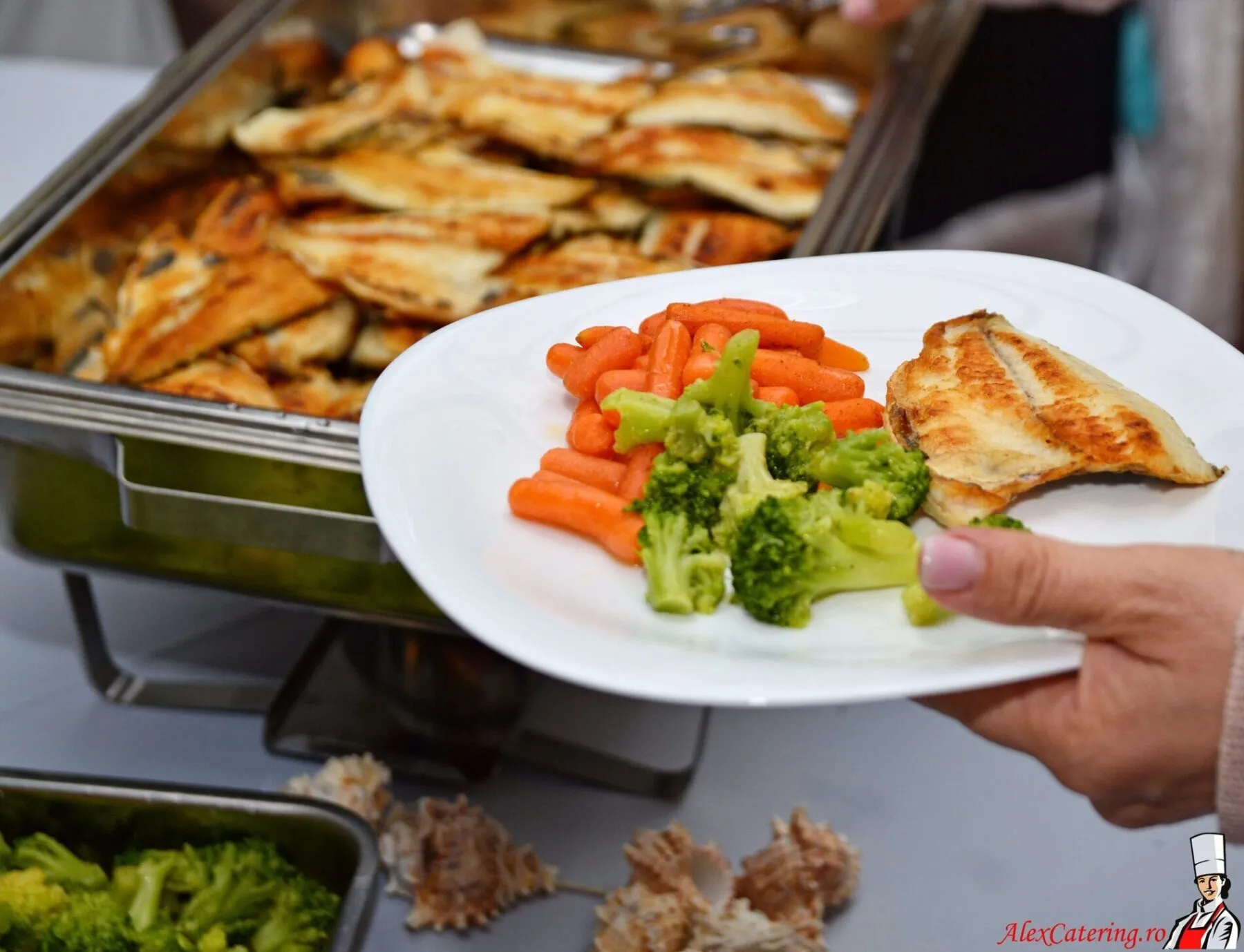 Galerie Foto 56 piept pui legume servire catering bacau