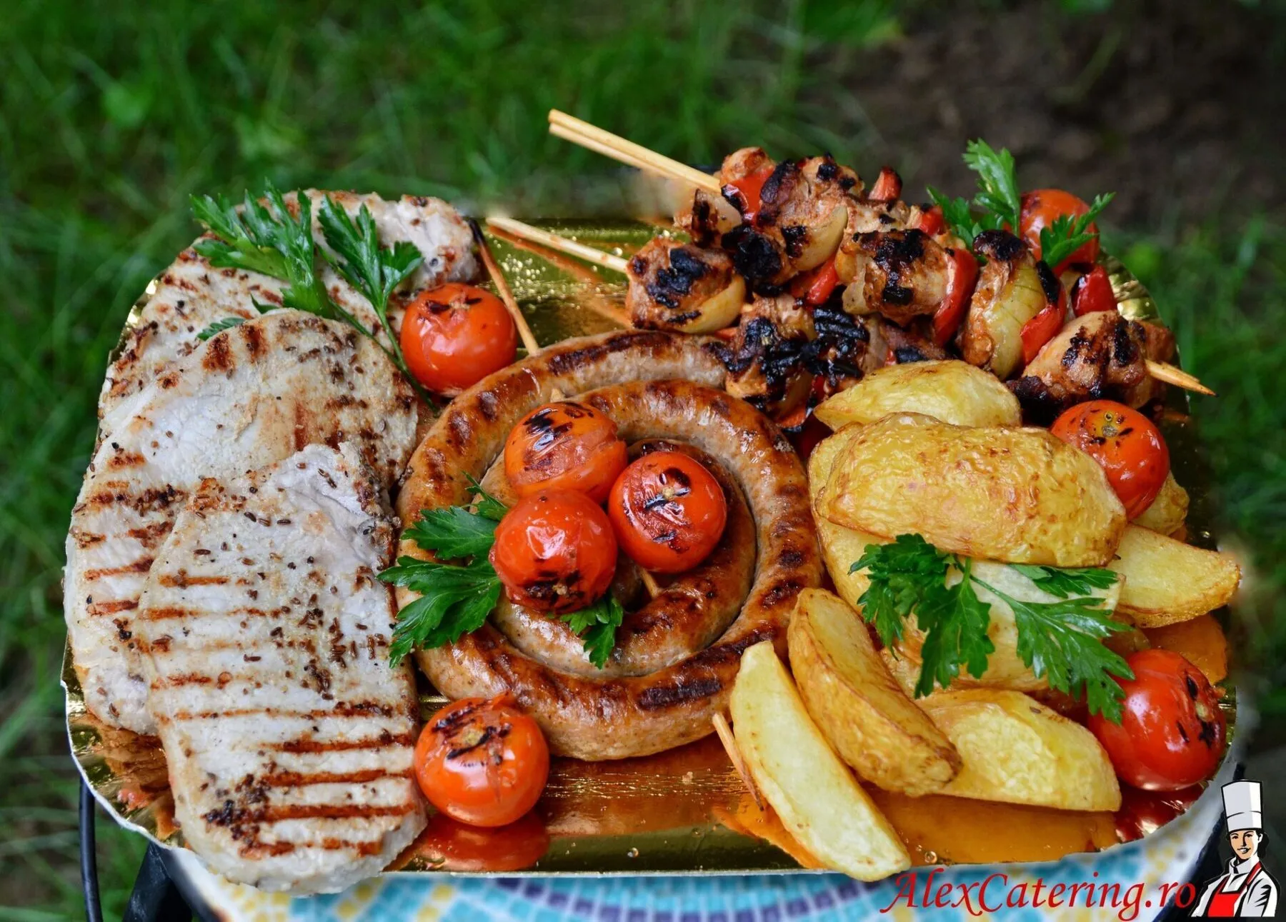 Galerie Foto 72 platou gratar carnuri cartofi catering group bacau