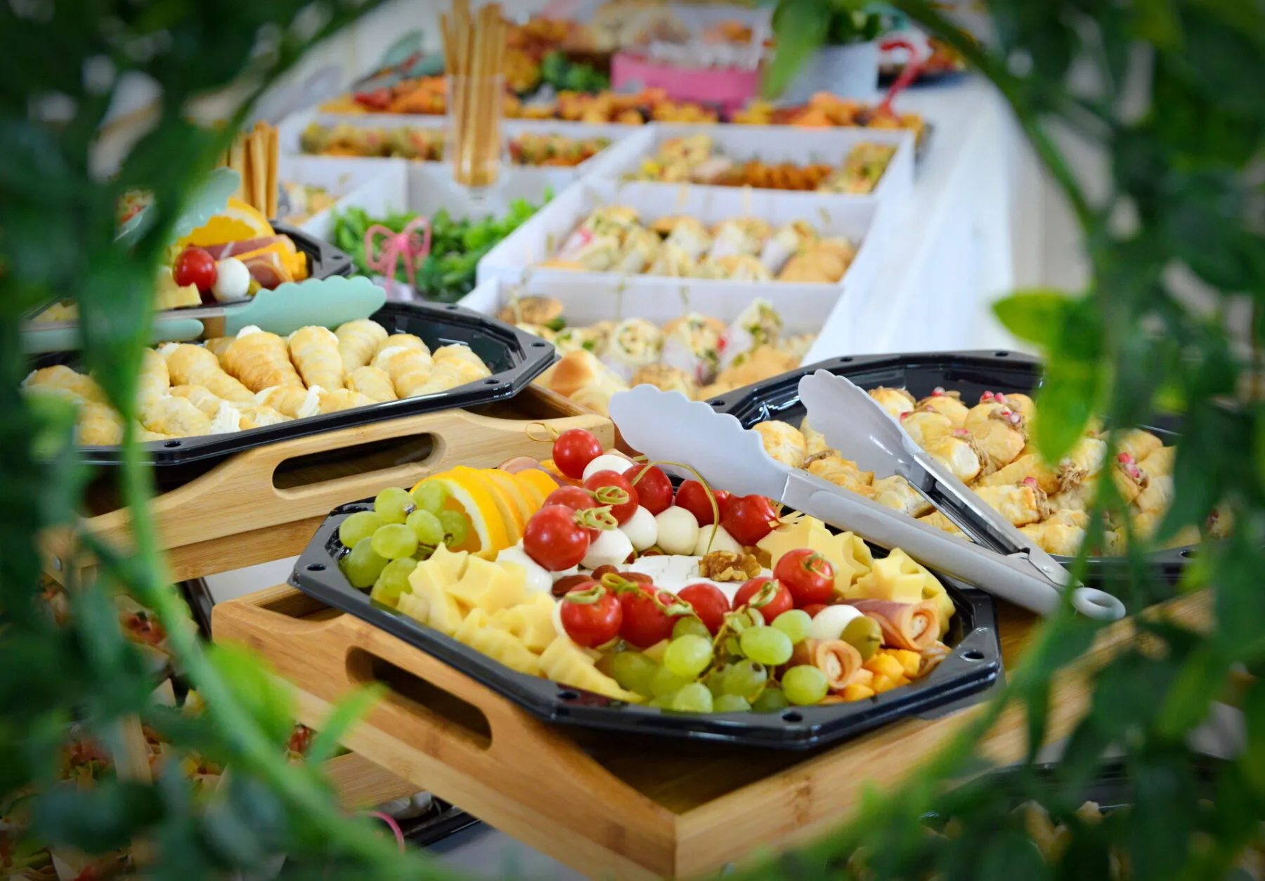 Galerie Foto 78 platouri aperitive detaliu verde catering bacau