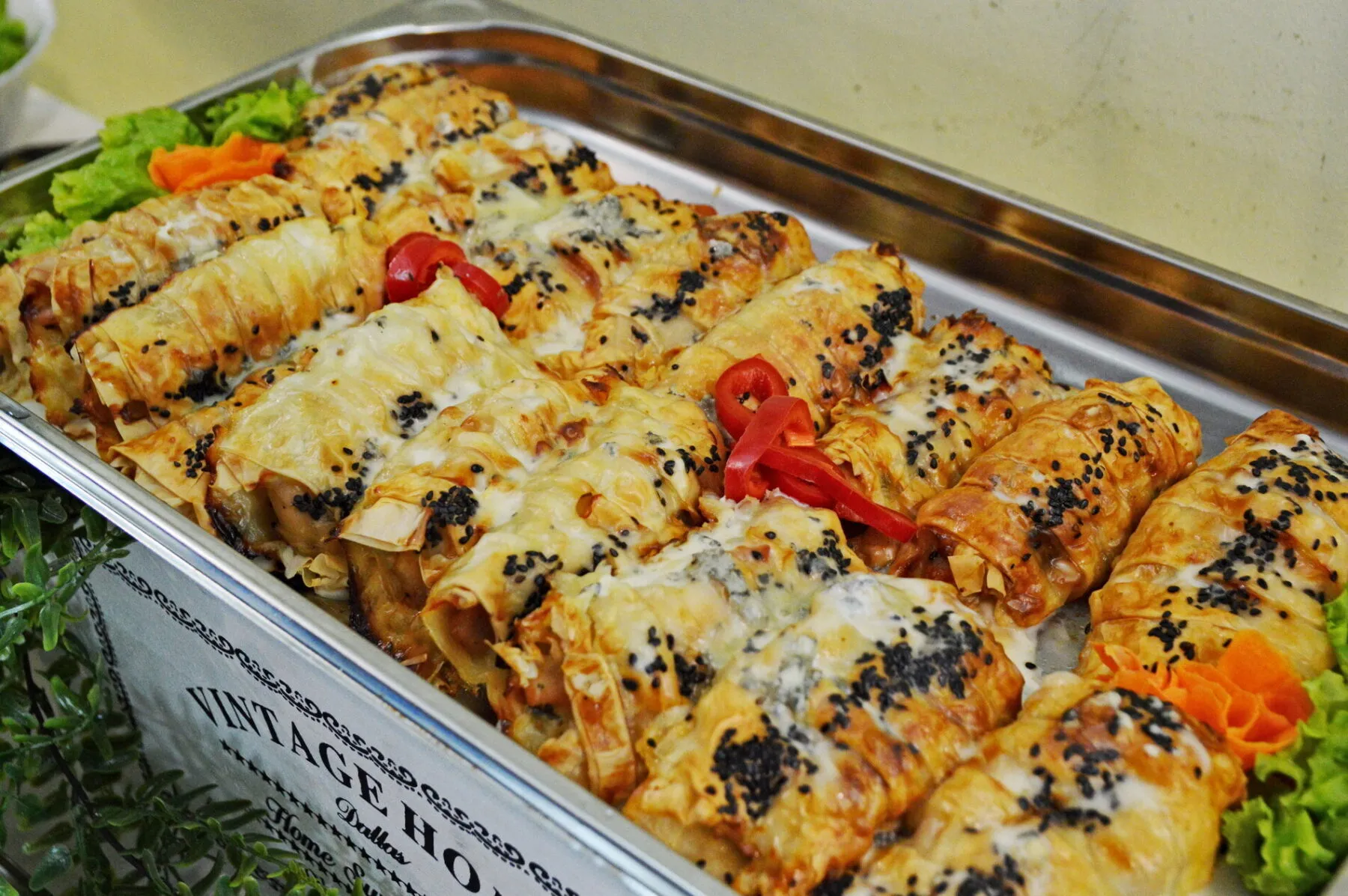 Galerie Foto 90 strudel foietaj tava catering bacau