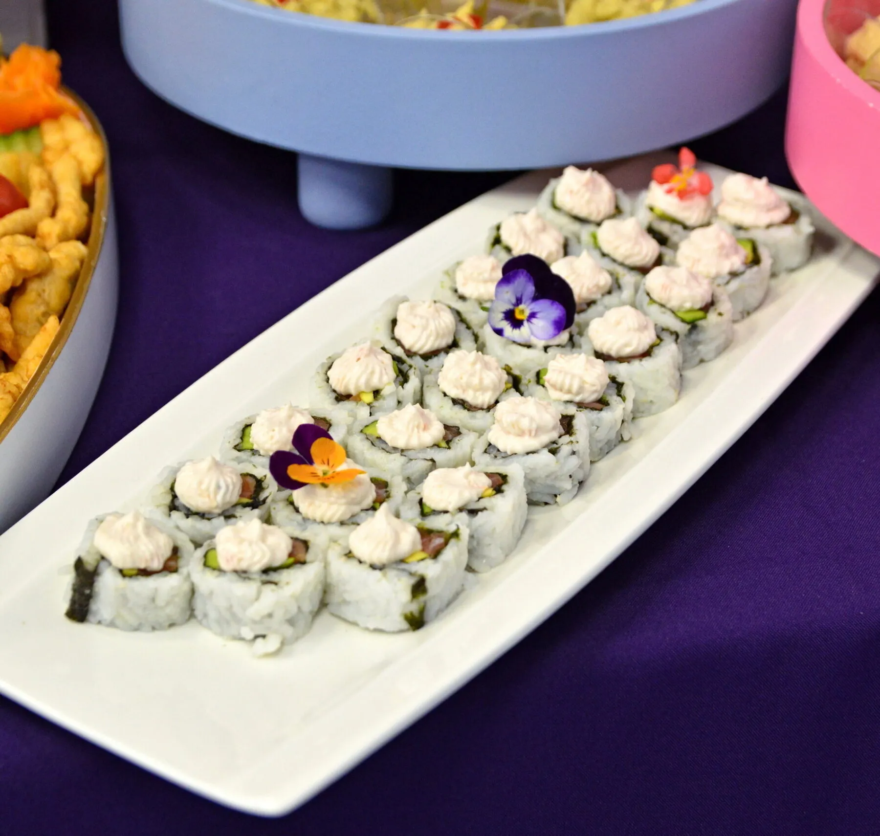 Galerie Foto 1 sushi platou eveniment catering bacau